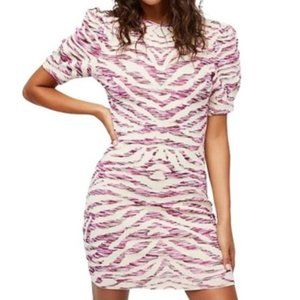 Free People Take Me Out Jacquard Bodycon Dress M